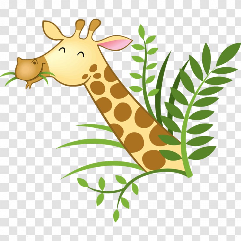 Sticker Child Parede Giraffe Adhesive - Tree Transparent PNG