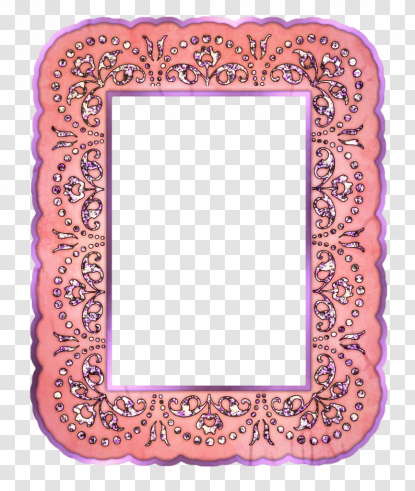 Background Pink Frame - Interior Design - Mirror Transparent PNG