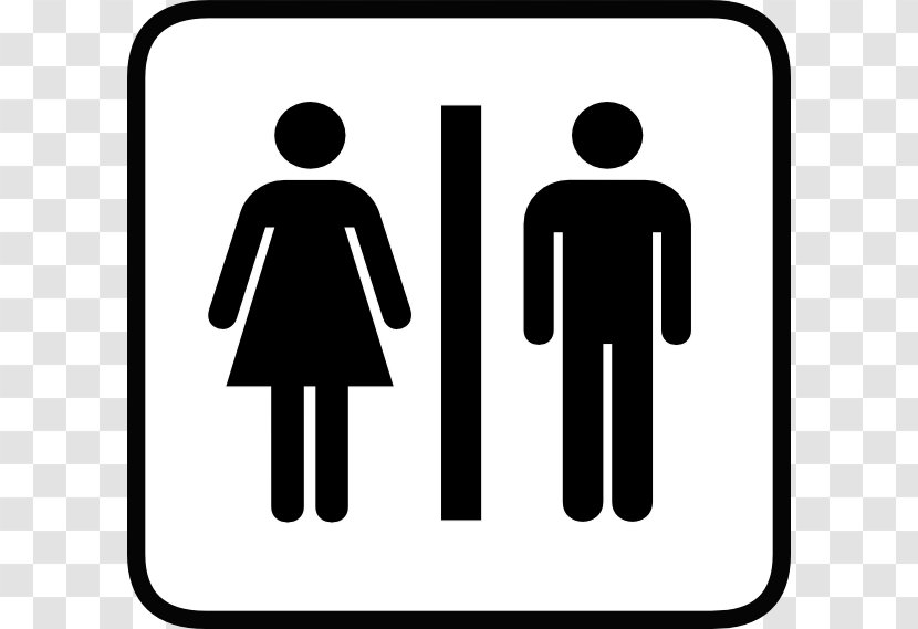 Bathroom Unisex Public Toilet Clip Art - Number - Restroom Cliparts Transparent PNG