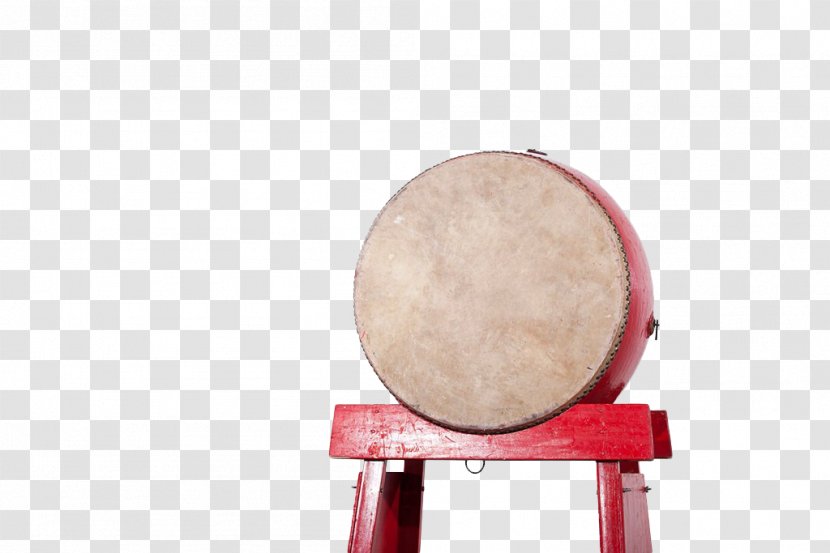 Bass Drum - Heart - Red Chinese Drums Transparent PNG