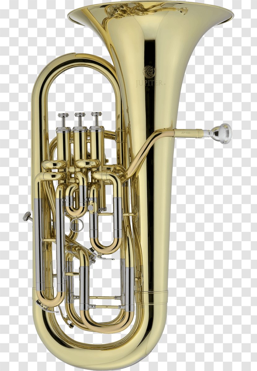 Euphonium Brass Instruments Musical Wind Instrument Saxhorn - Flower - Jupiter Tuba Transparent PNG
