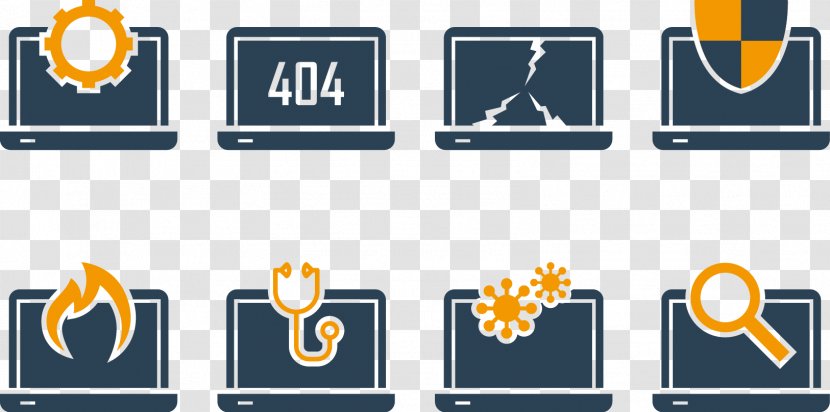 Laptop Euclidean Vector Computer Monitor - Graphics - Broken Screen Transparent PNG