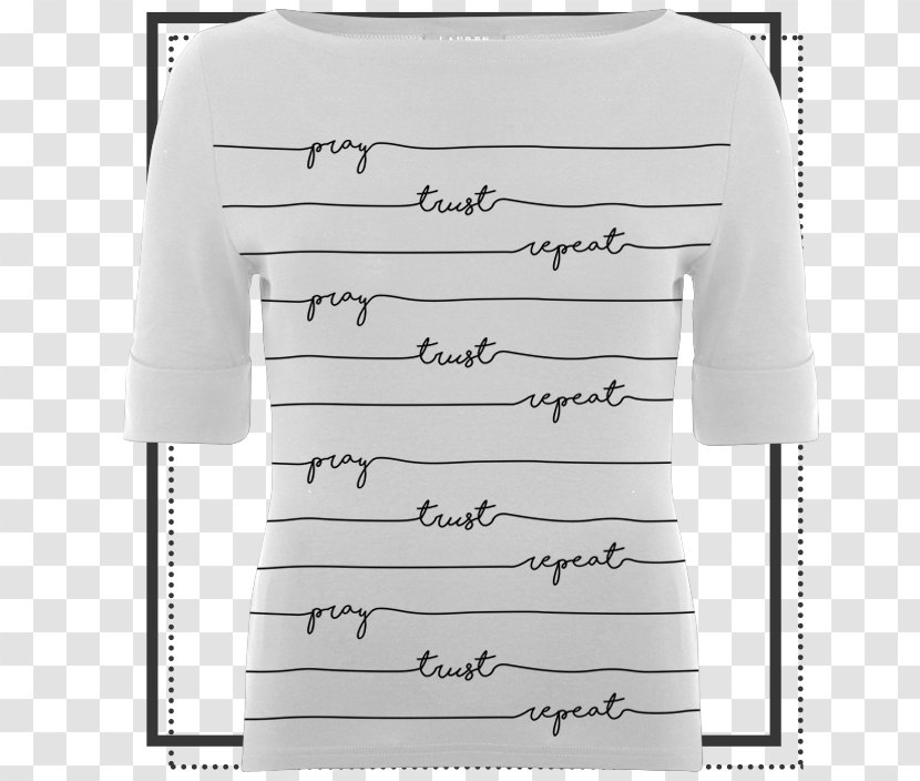 T-shirt Paper Collar Sleeve Outerwear - White - Raffle Coupon Transparent PNG