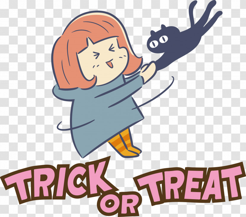 Trick Or Treat Happy Halloween Transparent PNG