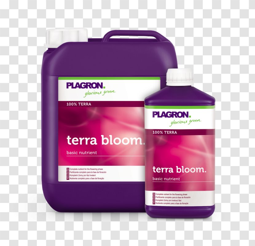 Nutrient Plagron Alga Bloom Grow Terra Fertilisers - DIY Box Pot Transparent PNG