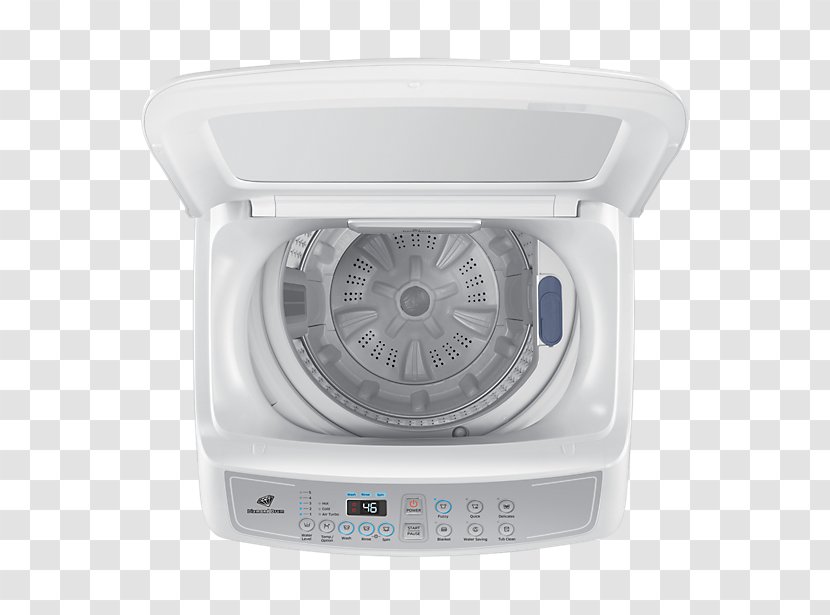 Washing Machines Laundry Haier HWT10MW1 Indesit EWD 81482 W - Hwt10mw1 - Machine Top View Transparent PNG