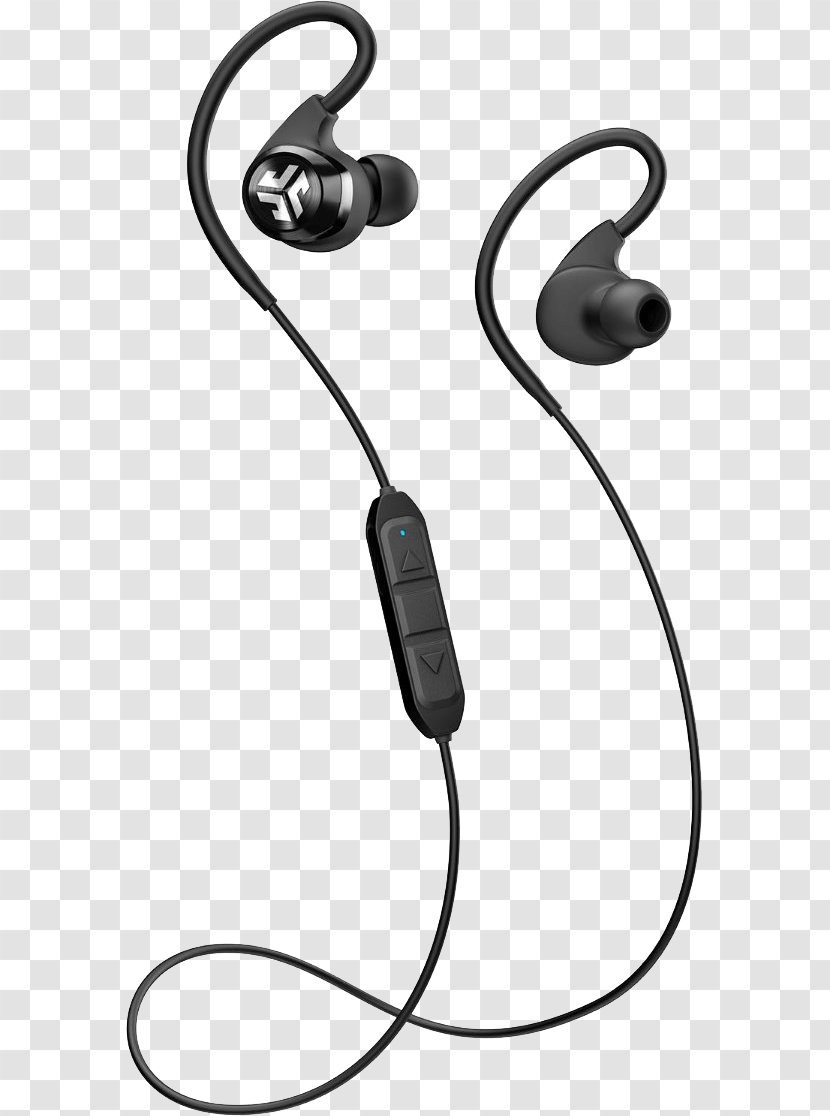 JLab Audio Epic Sport Wireless Epic2 Headphones LLC - Black And White Transparent PNG
