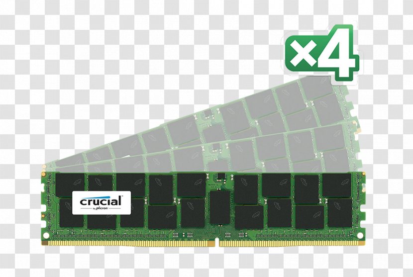 ECC Memory DDR4 SDRAM Registered DIMM - Ddr4 Sdram Transparent PNG