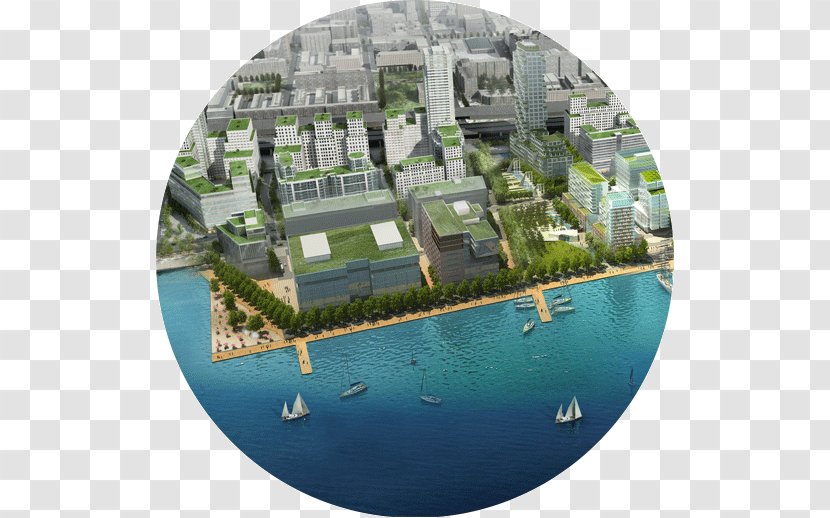 East Bayfront Toronto Waterfront Queens Quay Project - Construction - Waterside Transparent PNG