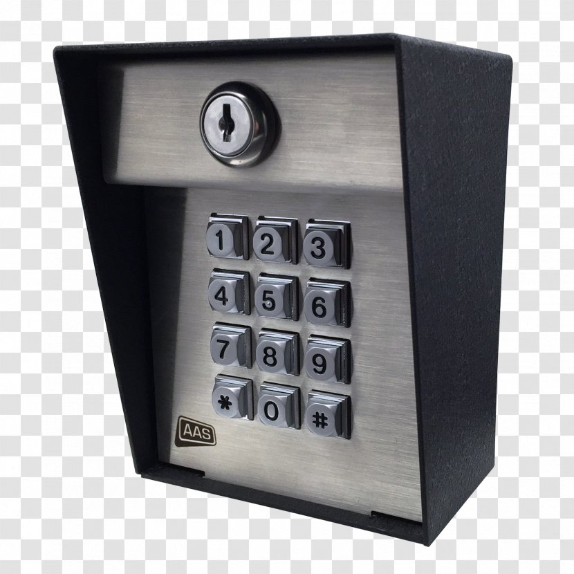 Safe Keypad Access Control Gate Proximity Card - Lock Transparent PNG