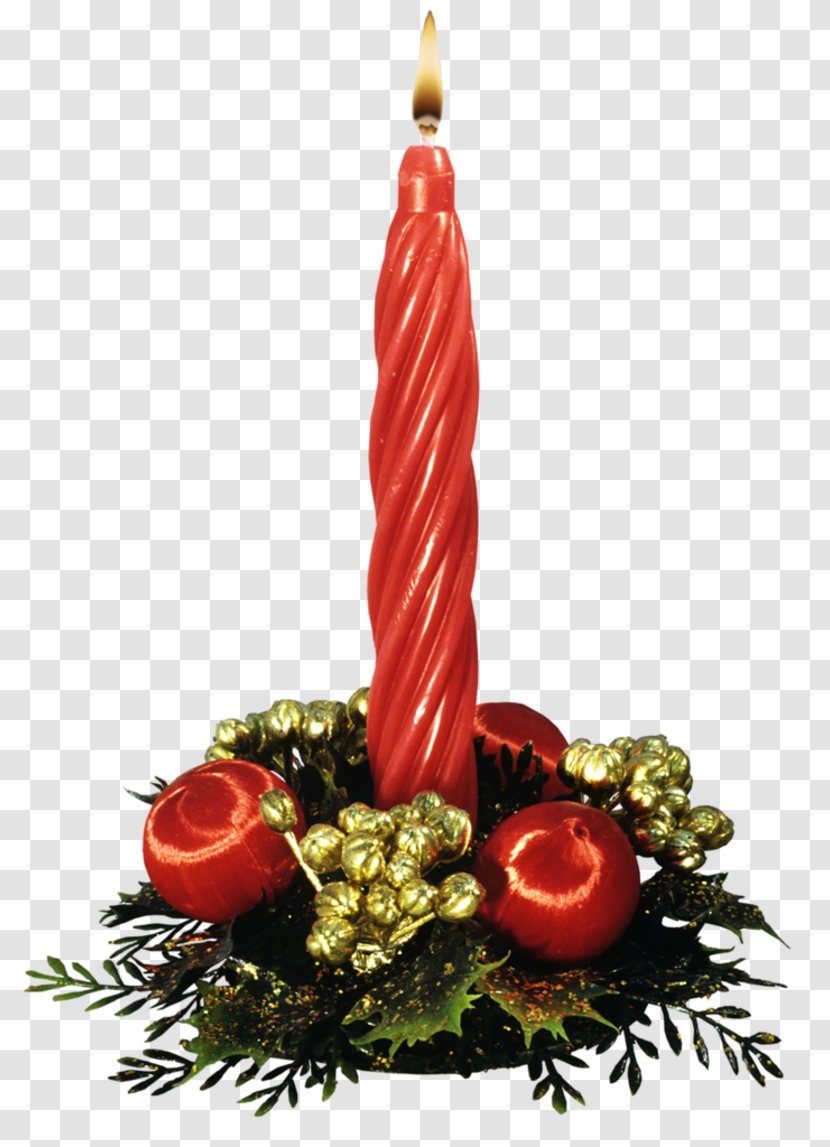 Christmas Candle New Year Clip Art - Decoration - Garlic Transparent PNG