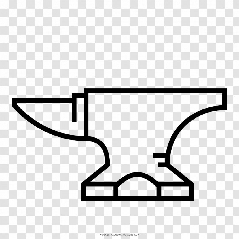 Blacksmith Anvil Forging Clip Art - Line - Hammer Transparent PNG