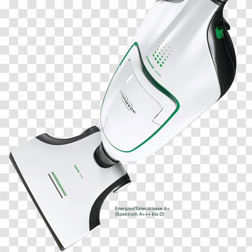 Vorwerk Kobold VK200 Vacuum Cleaner Folletto - Robotic - Green Label Transparent PNG