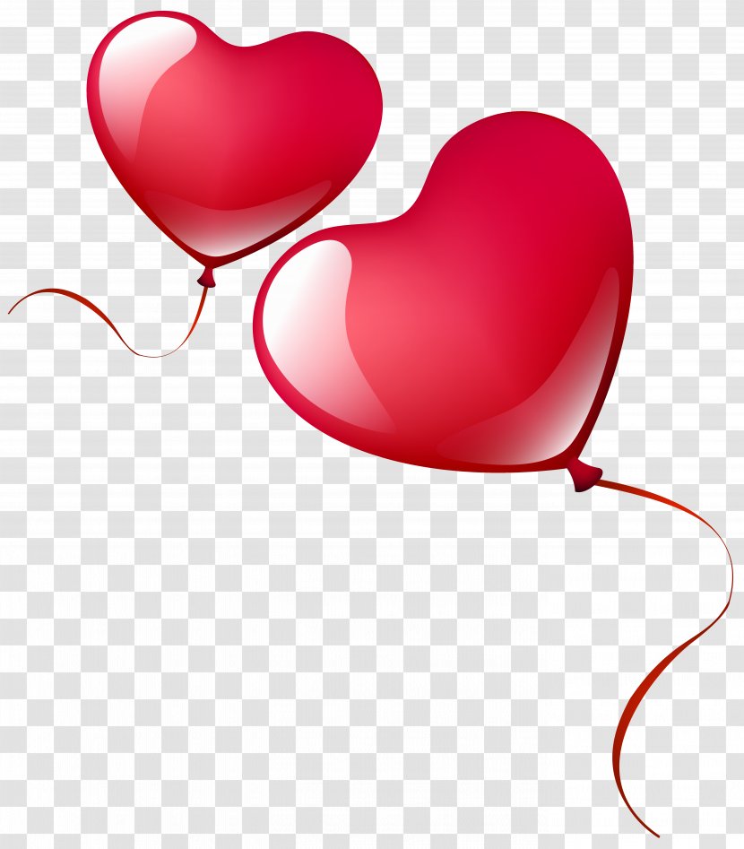 Heart Balloon Clip Art - Flower - Balloons Clipart Image Transparent PNG