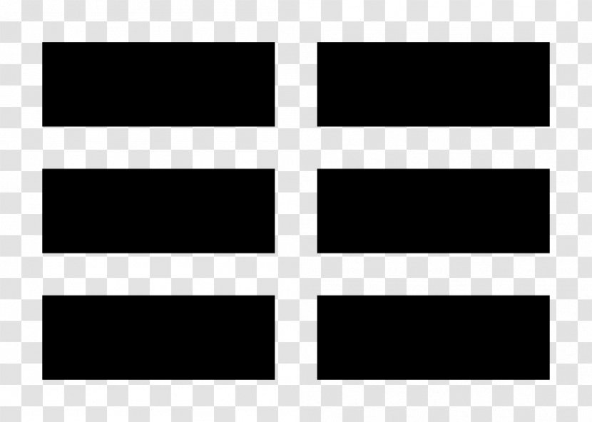 Flag Of South Korea Bagua Symbol Yin And Yang - Black White Transparent PNG