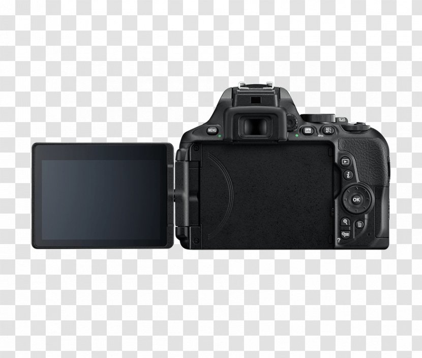 Digital SLR Nikon DX Format Camera AF-S Zoom-Nikkor 18-55mm F/3.5-5.6G - Mirrorless Interchangeable Lens Transparent PNG