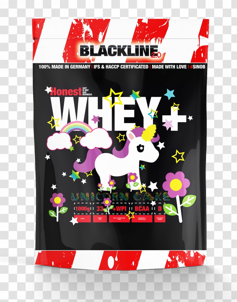 Whey Protein Isolate Cake Milkshake - Text - Unicorn Transparent PNG