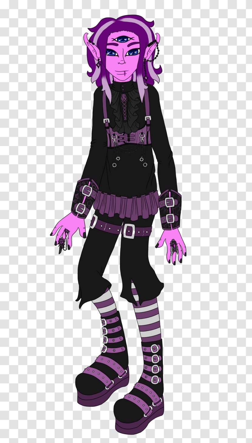 Costume Design Legendary Creature - Purple Transparent PNG