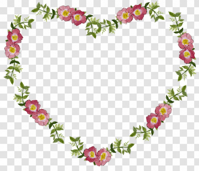 Love Feeling Sign Happiness Allah - Cartoon - Floral Frame Pic Transparent PNG