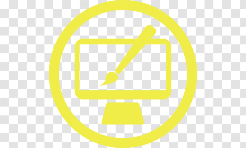 Circle Brand Area - Yellow - Post Production Studio Transparent PNG