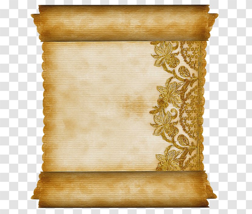 Paper Background Frame - Textile - Cushion Transparent PNG