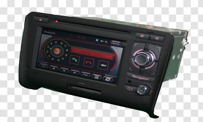 Car Audi TT Automotive Navigation System Vehicle Audio - Display Device Transparent PNG