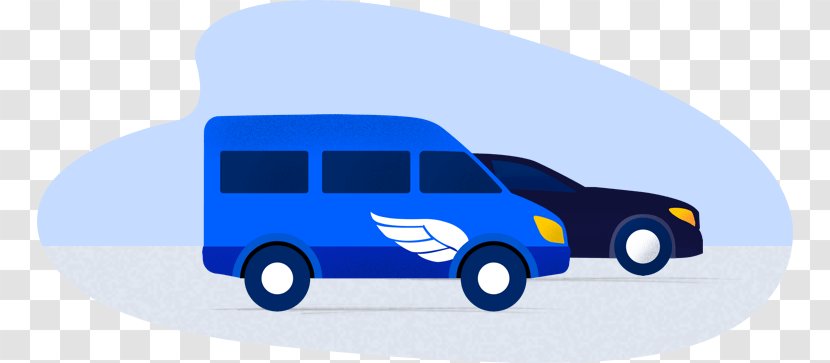 Bus Cartoon - Supershuttle - Van Public Transport Transparent PNG