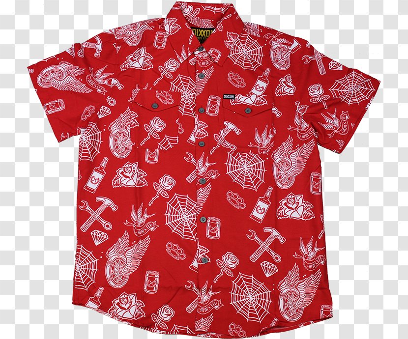 T-shirt Hammer Aloha Shirt Honolulu Blouse - Sleeve - Short Button Up Transparent PNG