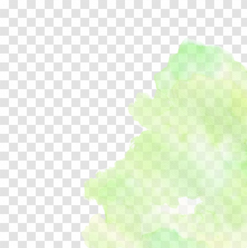 Desktop Wallpaper Sky Tree Computer - Green - WATERCOLOR GREEN Transparent PNG
