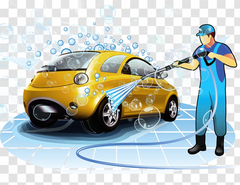 Car Wash Toyota Ist - Mode Of Transport - Washer Transparent PNG
