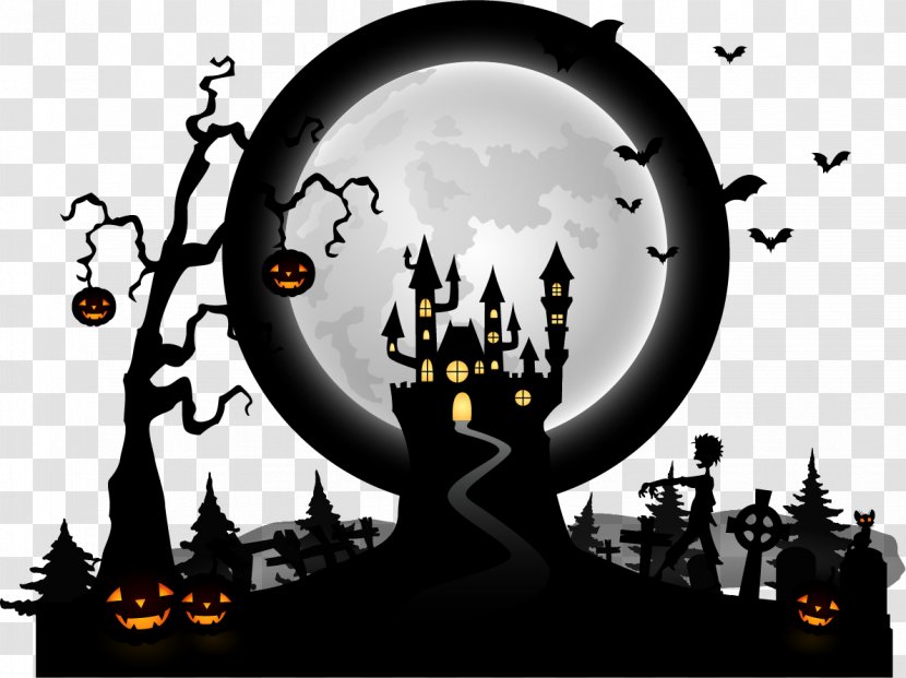 Halloween Euclidean Vector - Horror Pictures Material Transparent PNG