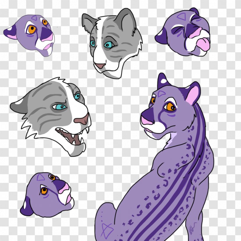 Cat Mammal Whiskers Animal Dog - Mythical Creature - Facial Expression Transparent PNG