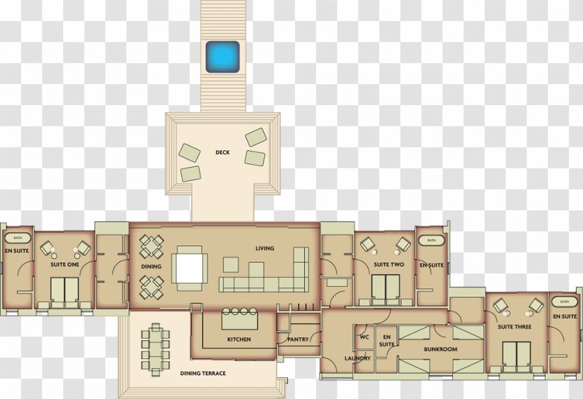 Scrubby Bay Floor Plan House Villa - Accommodation Transparent PNG