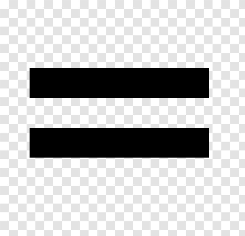 Equals Sign Mathematics Symbol Mathematical Notation Clip Art Transparent PNG