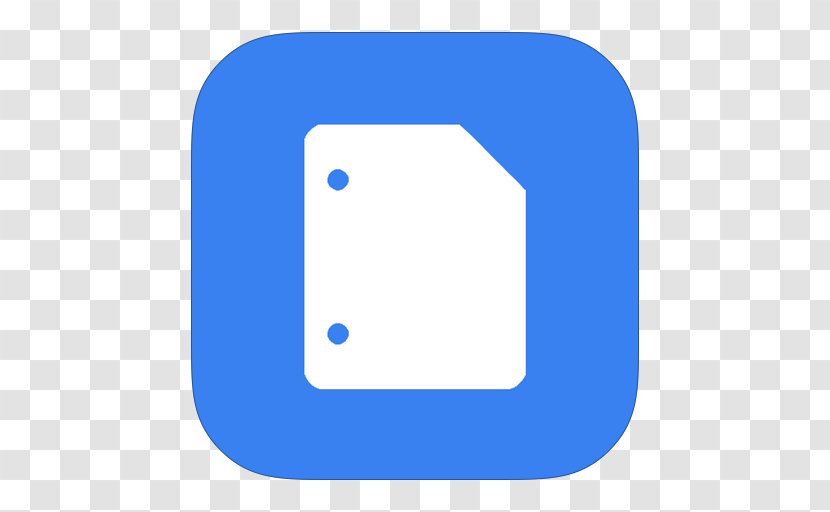 Blue Computer Icon Angle Area - Metro - MetroUI Google Docs Transparent PNG