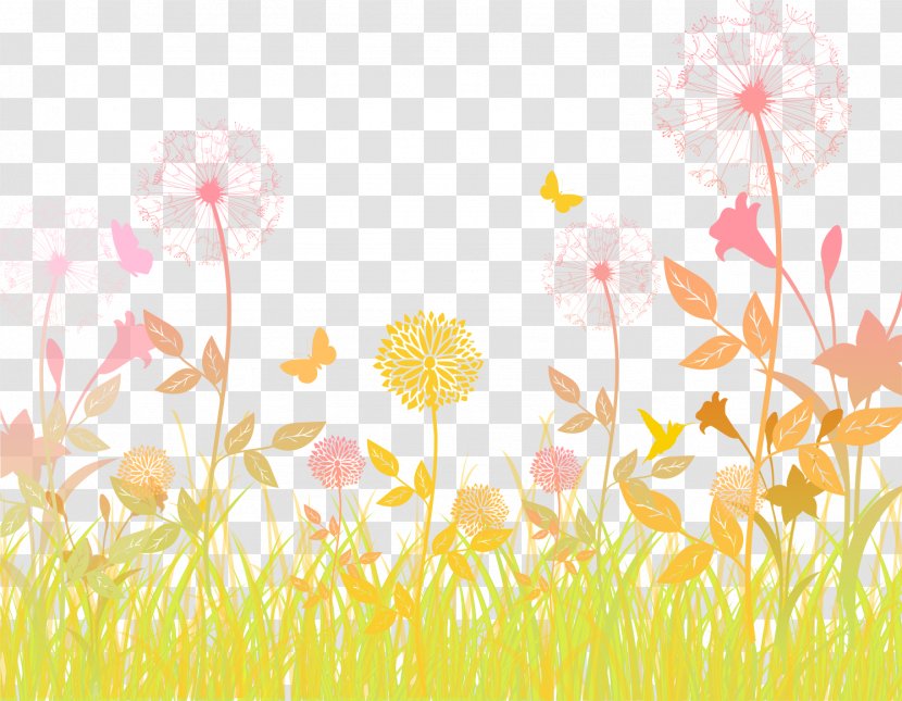 Euclidean Vector Photography Wallpaper - Dandelion Pictures Transparent PNG