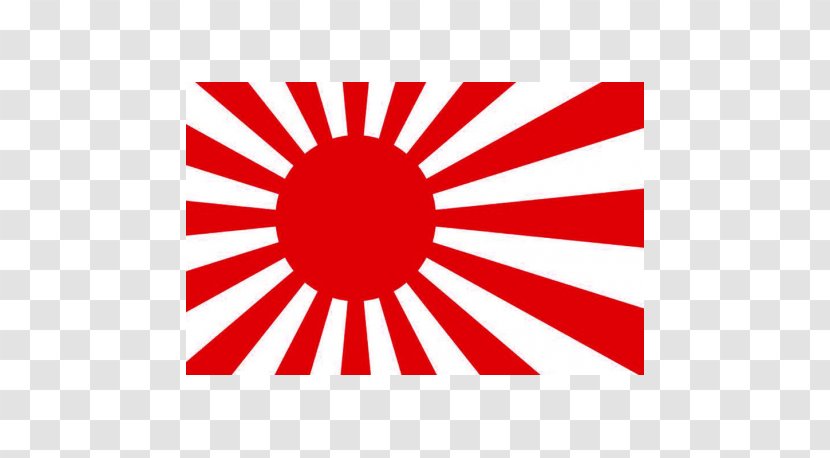 Empire Of Japan Rising Sun Flag Ensign Transparent PNG