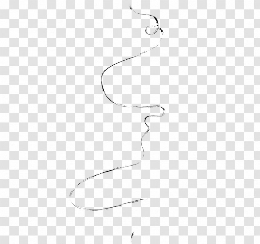 Line Art Finger Sketch - Monochrome - Design Transparent PNG