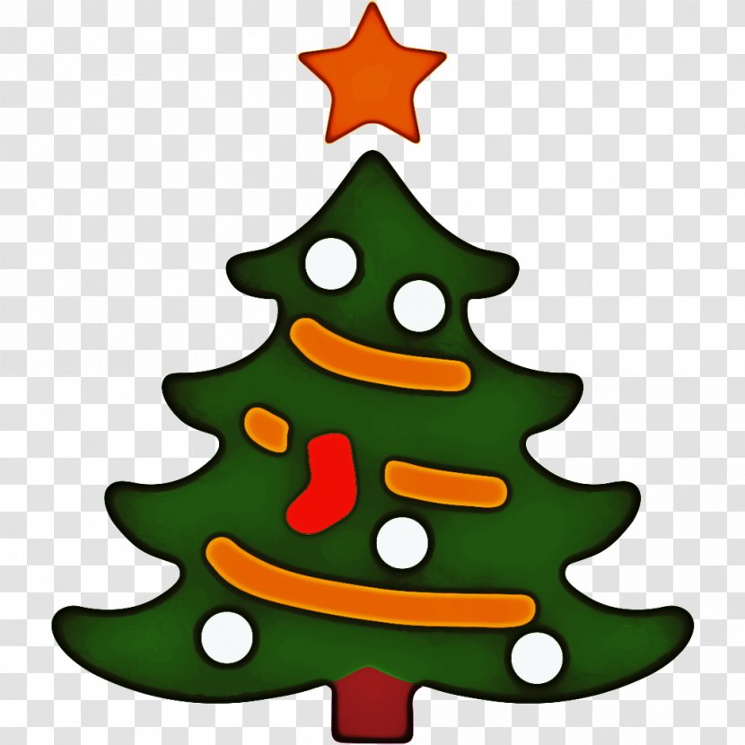 Christmas Tree Emoji - Day - Spruce Pine Family Transparent PNG