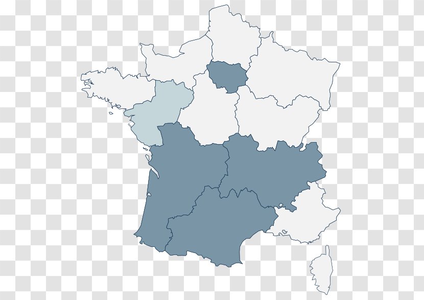 Regions Of France Map Brittany School Holiday Easter Transparent PNG