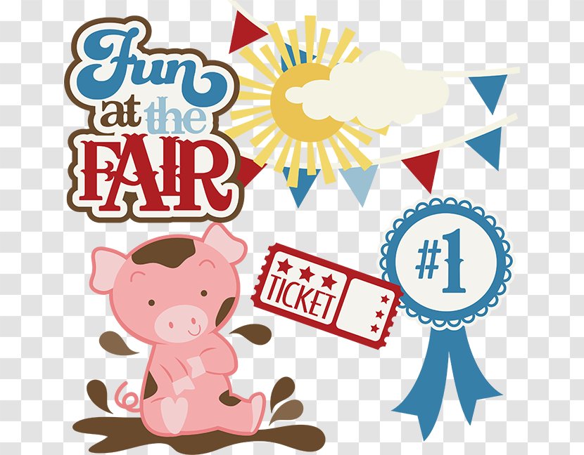 Orange County Fair State Clip Art - Text - Carnival Theme Transparent PNG