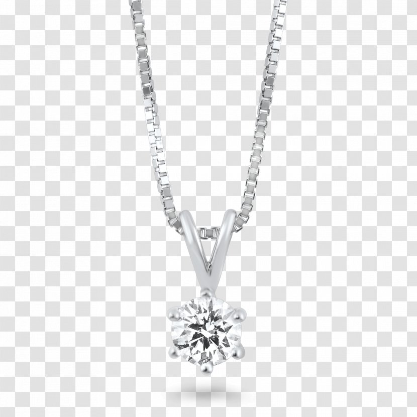 Charms & Pendants Jewellery Earring Necklace Diamond - Black And White - Pendant Transparent PNG