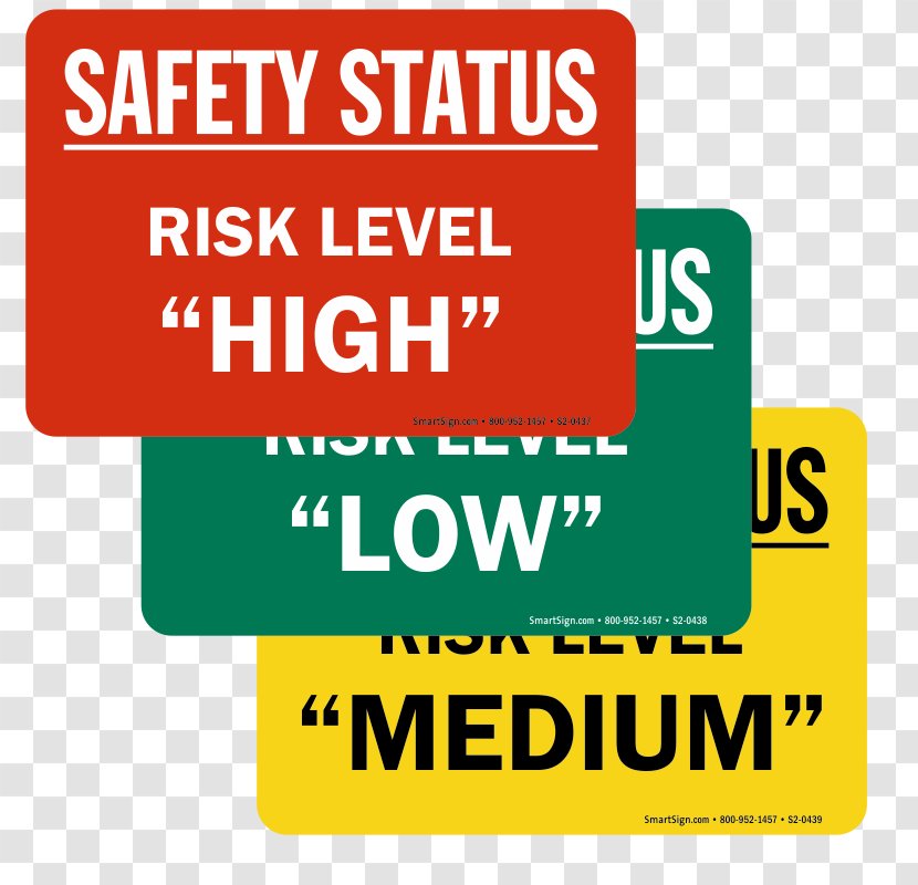 Safety Risk Sign Hazard Security - Signage Transparent PNG