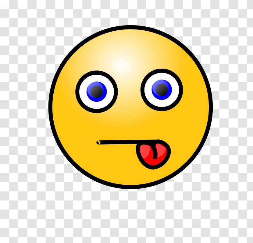 Emoticon Smiley Tongue Clip Art - Confused Face Transparent PNG