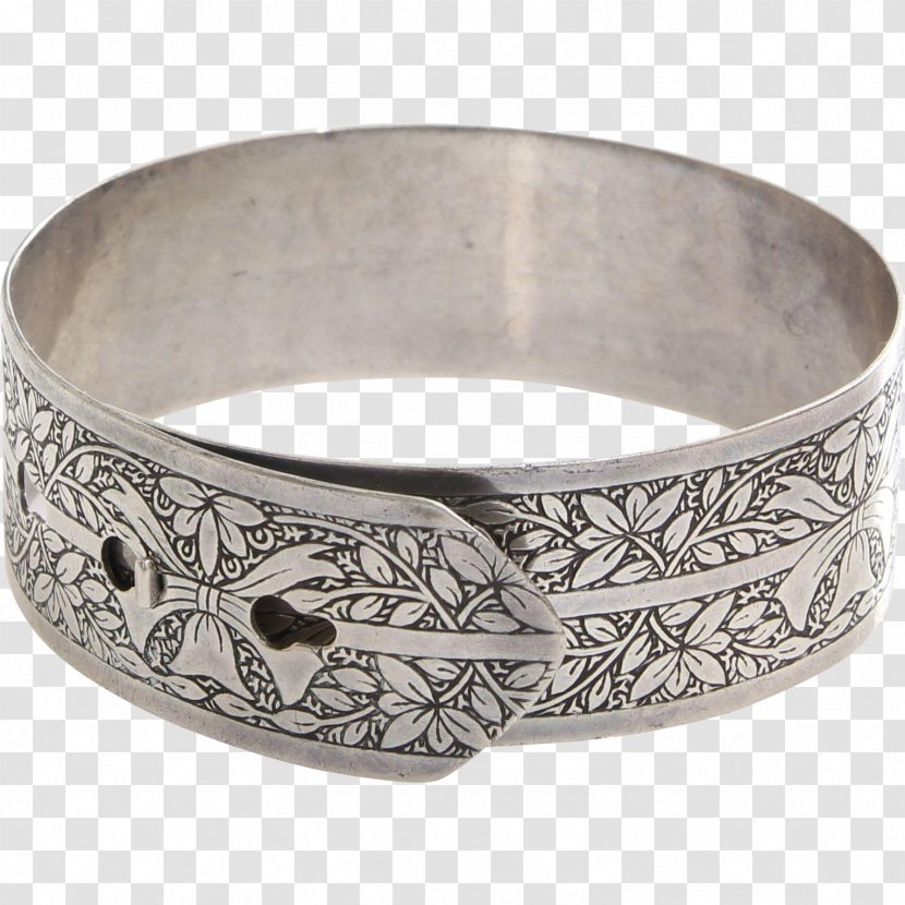 Bangle Bracelet Sterling Silver Jewellery - Engraving Transparent PNG