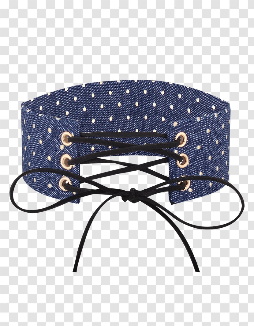 Choker Fashion Necklace Denim Shopping - Bowknots Transparent PNG