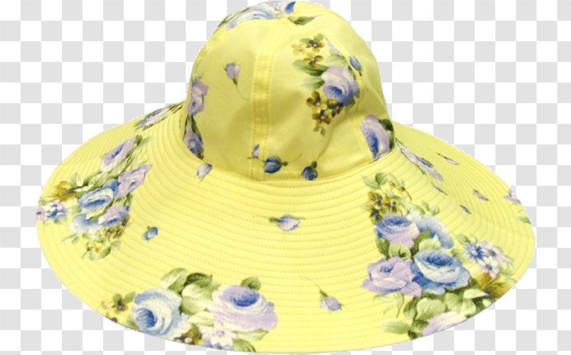 Sun Hat Cap - Yellow Transparent PNG