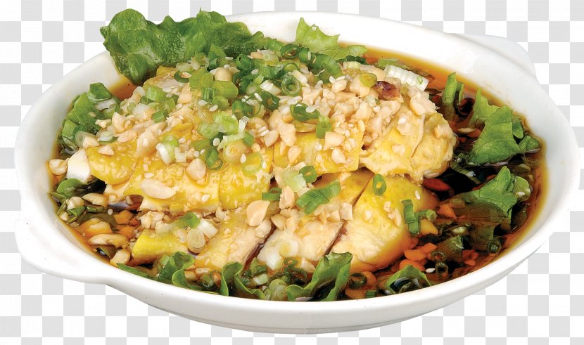 Sichuan Cuisine Chongqing Chinese Thai - Salad - Saliva Chicken Transparent PNG