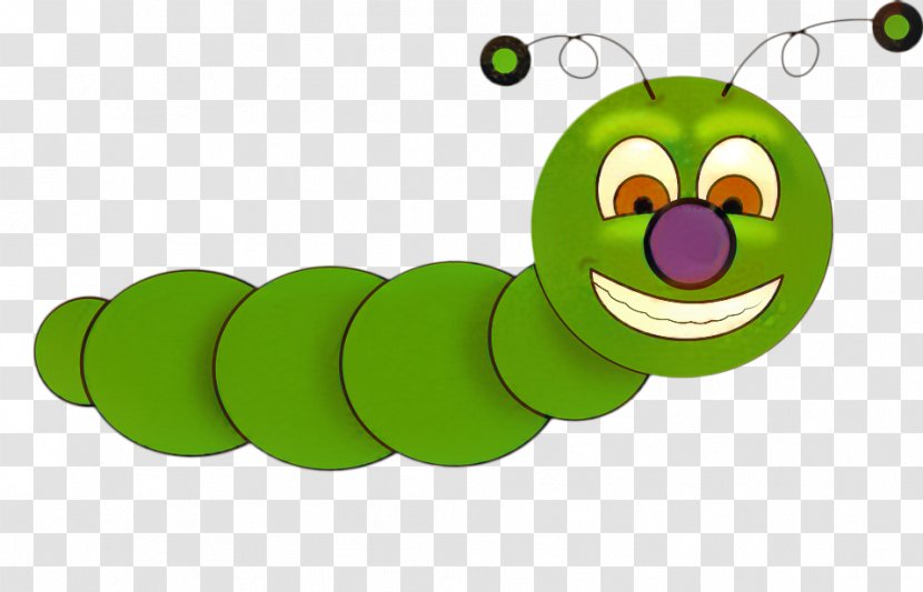 Caterpillar Cartoon - Pollinator Smile Transparent PNG