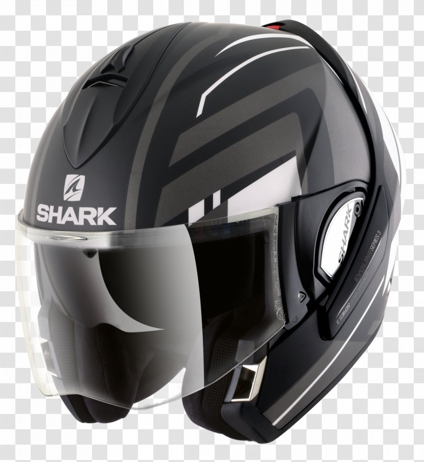 Motorcycle Helmets Scooter Shark - Bicycle Helmet Transparent PNG